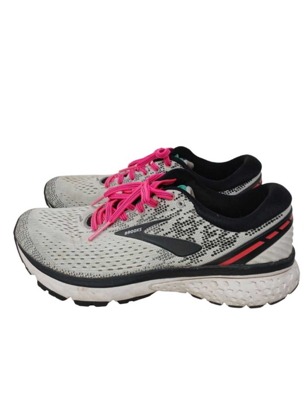 Brooks Ghost 11 Womens Running Shoes Size 9 EUR 40.5 Gray Mesh #4-4 - Picture 2 of 14